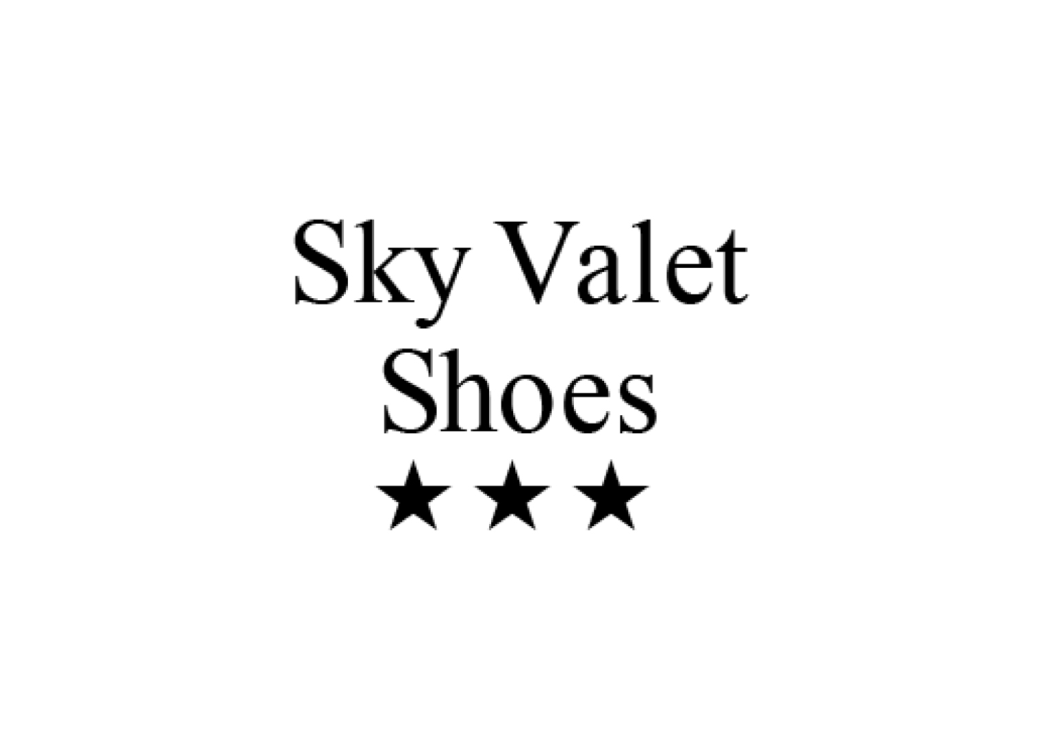 Sky Valet Shoes